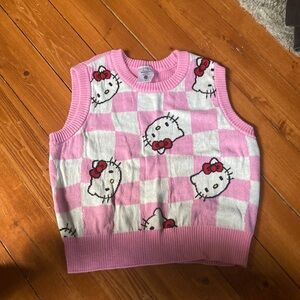 NWOT hello Kitty sweater vest